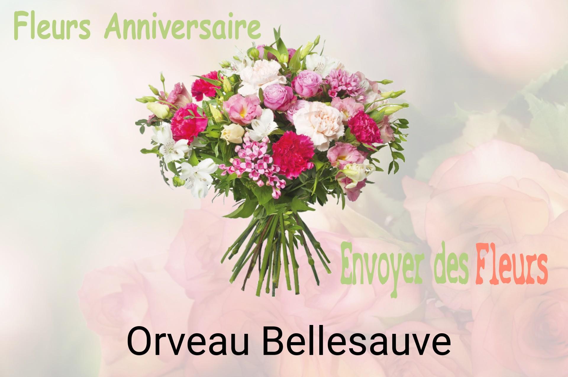 Bouquet de fleurs d’anniversaire livré à Orveau-Bellesauve