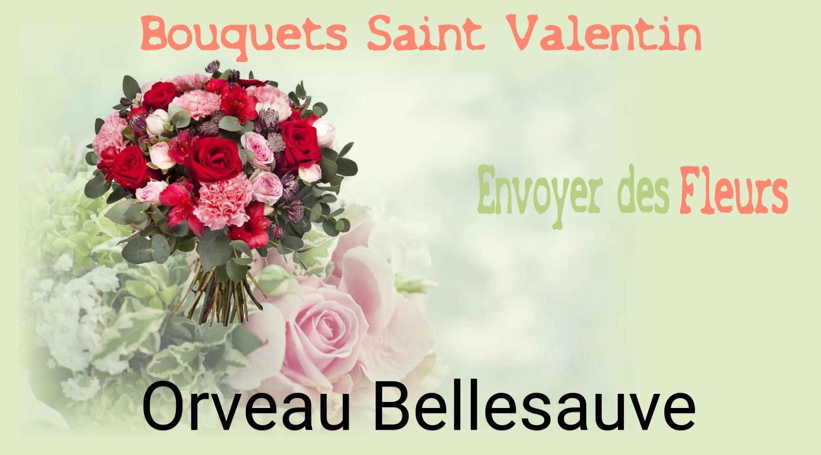 Roses de Saint-Valentin livrées à Orveau-Bellesauve